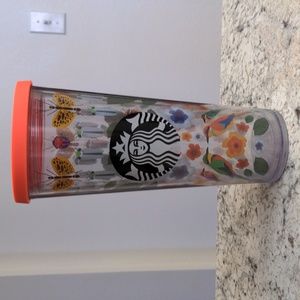 Starbucks birds and bugs acrylic cold cup tumbler